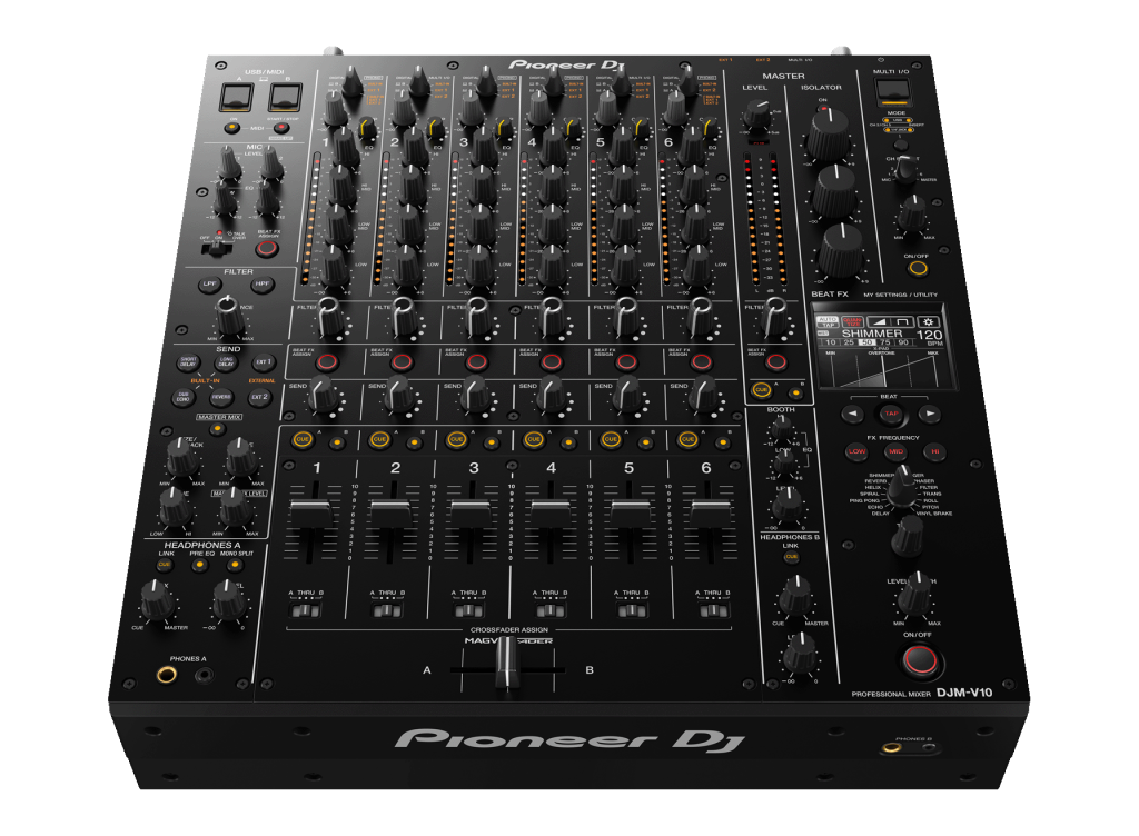 Pioneer DJ DJM-V10 6 Channel Professional DJ Mixer -Show Room Display Unit