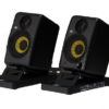 KRK GOAUX3 Portable 3″ Studio Speakers with Carry Bag